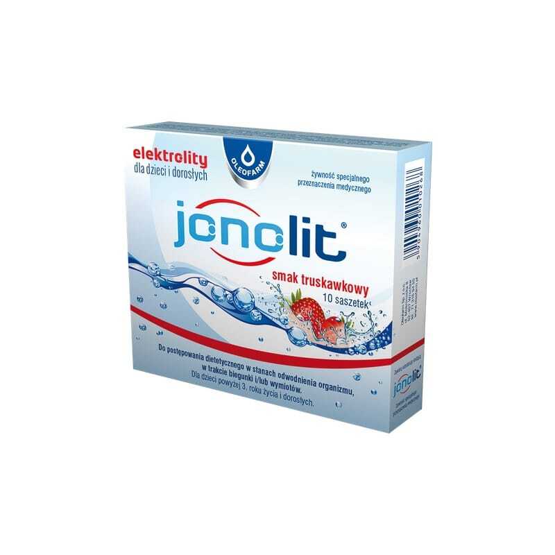 Jonolit – elektrolitok eper ízzel Oleofarm (10 tasak)