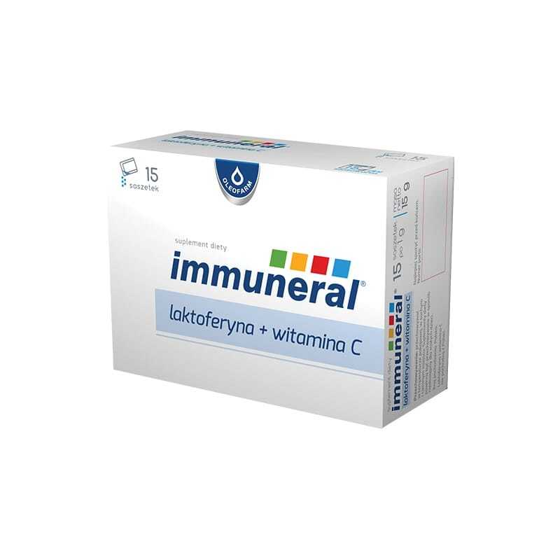 Immuneral – laktoferrin C-vitaminnal Oleofarm (15 tasak)