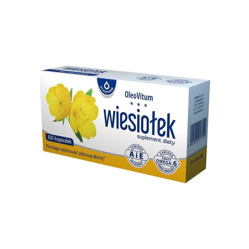 Ligetszépeolaj A- és E-vitaminnal Oleofarm (60 kapszula)