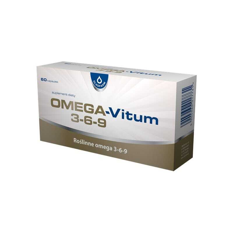 Omega-Vitum 3-6-9 E-vitaminnal Oleofarm (60 kapszula)