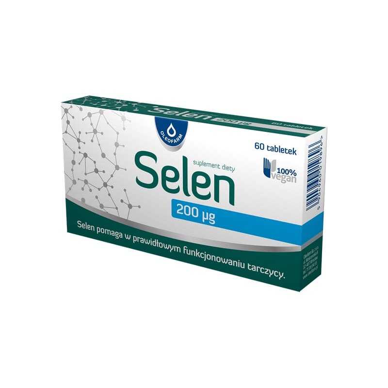 Szelén Oleofarm, 200 µg (60 tabletta)