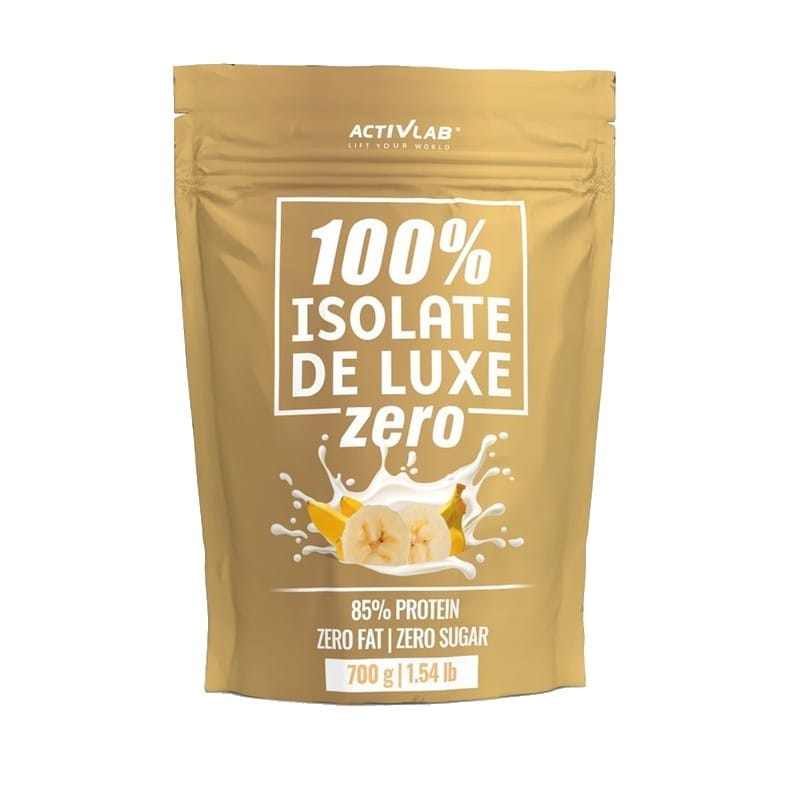 100% Isolate De Luxe fehérje banán ízben Activlab (700 g)