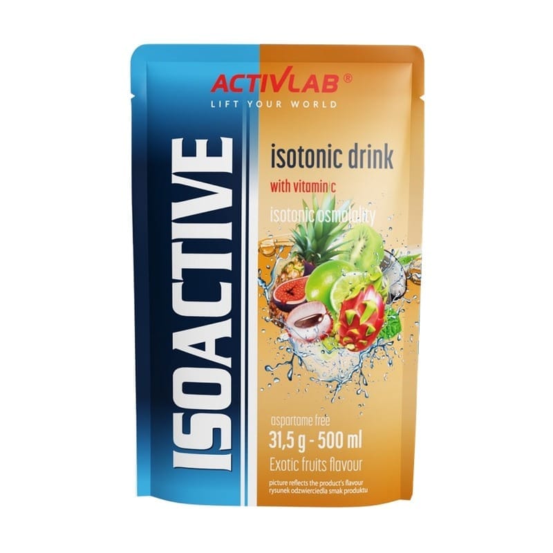 Isoactive izotóniás italpor Activlab, egzotikus gyümölcs (31,5 g)