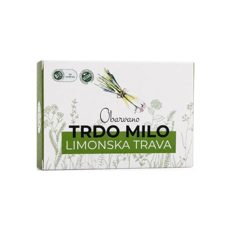 Bio szilárd szappan citromfűvel Cvetka (100 g)