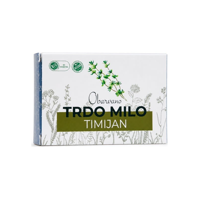 Bio kemény szappan kakukkfűvel Cvetka (100 g)