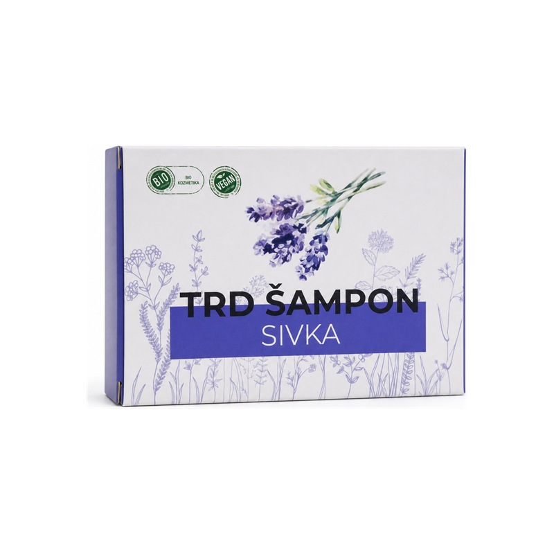 Bio szilárd sampon levendulával Cvetka (100 g)