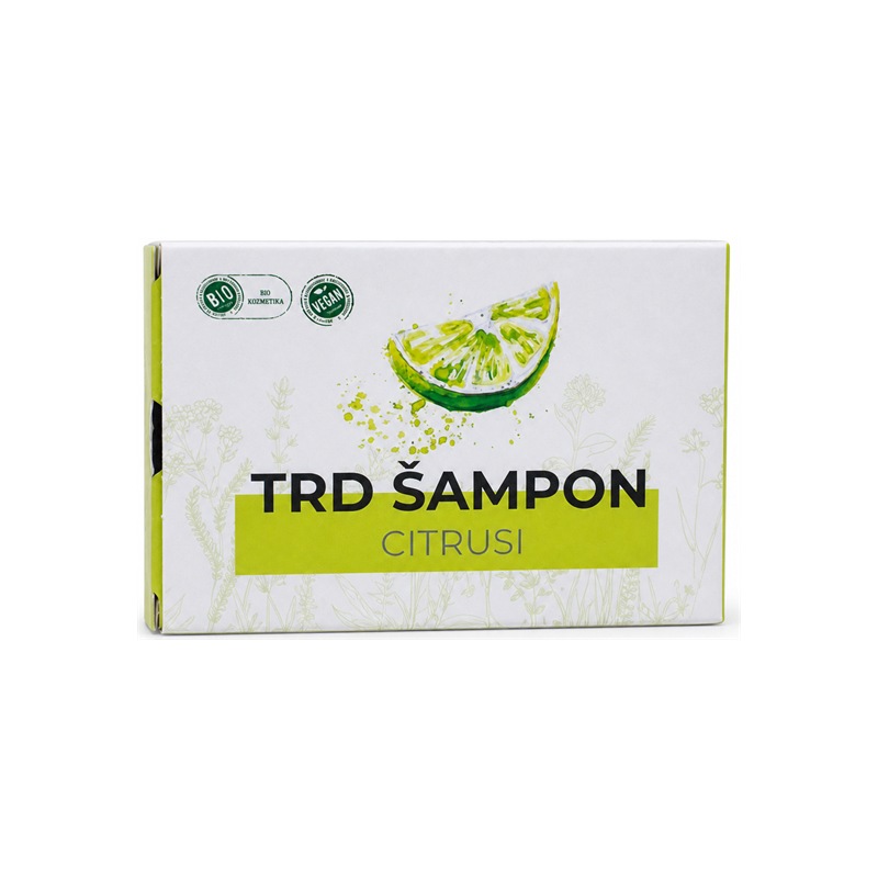 Bio citrusos szilárd sampon Cvetka (100 g)