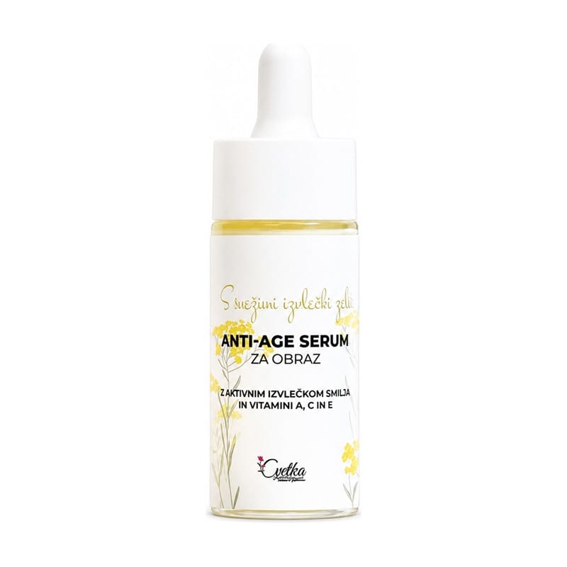 Öregedésgátló szérum Cvetka (15 ml)