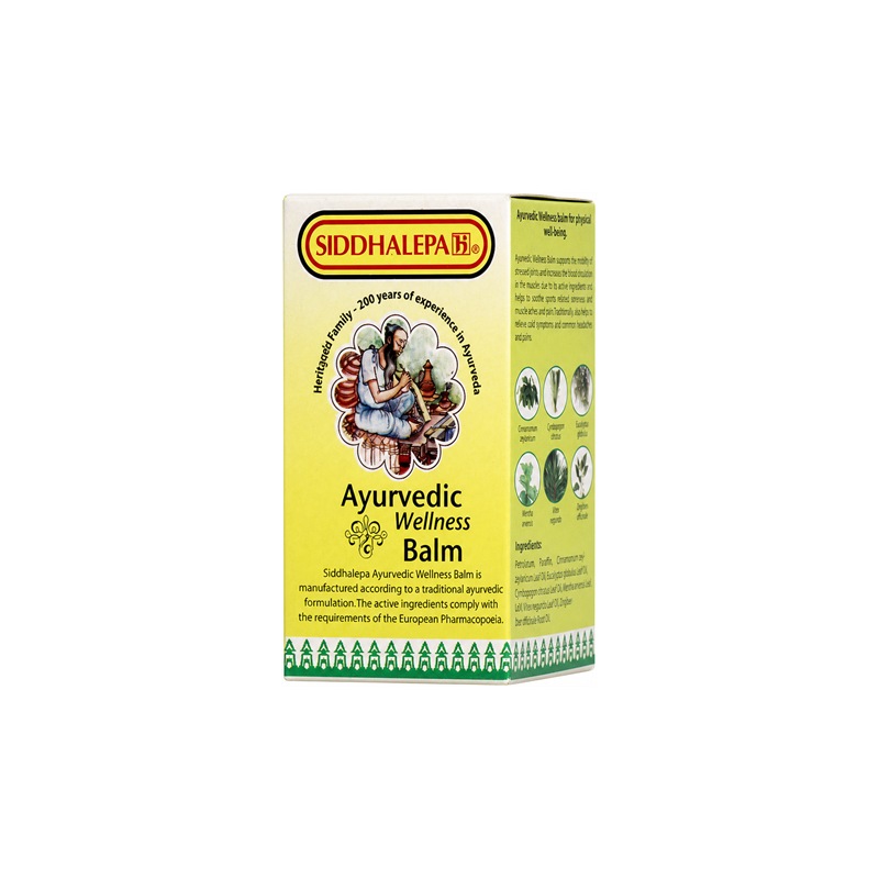 Ajurvédikus wellness balzsam Siddhalepa (25 g)