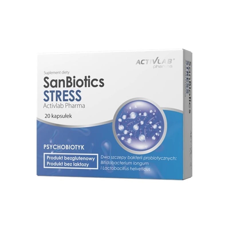 Pszichobiotikum SanBiotics Stress Activlab Pharma (20 kapszula)