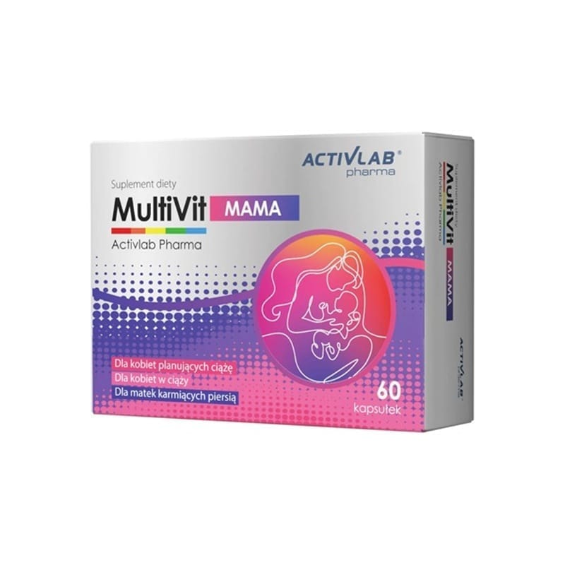 Multivitamin várandós nőknek MultiVit Mama Activlab Pharma (60 kapszula)