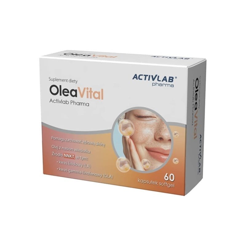 Ligetszépeolaj OleaVital Activlab Pharma, 510 mg (60 lágyzselatin kapszula)
