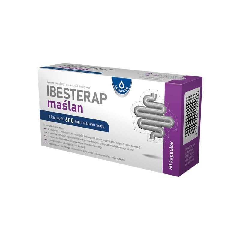 Nátrium-butirát Ibesterap Oleofarm, 300 mg (60 kapszula)