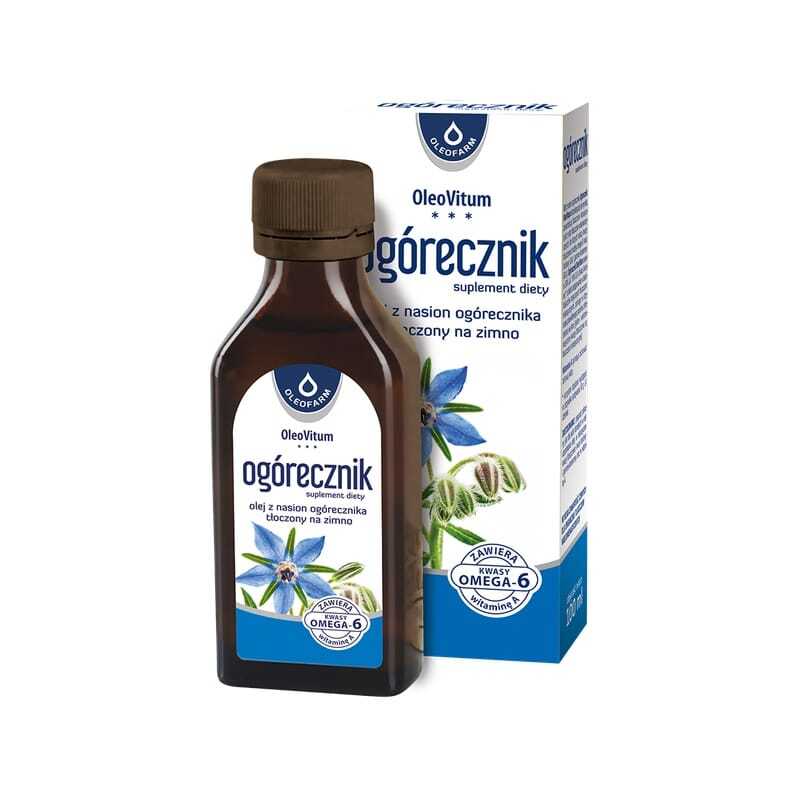 Borágóolaj A-vitaminnal OleoVitum Oleofarm (100 ml)