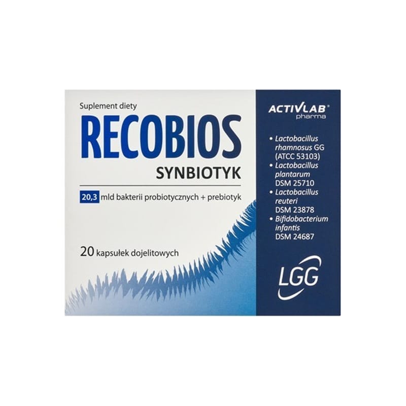 Szinbiotikum RecoBIOS Activlab Pharma (20 kapszula)