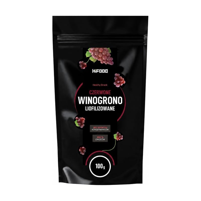 Vörös szőlő – liofilizált HiFOOD (100 g)